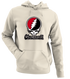 Cincinnati Baseball Stealie Grateful Dead Hoodie — Cincinnati Reds — Sand