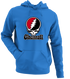 Cincinnati Baseball Stealie Grateful Dead Hoodie — Cincinnati Reds — Heather Royal
