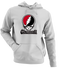 Cincinnati Baseball Stealie Grateful Dead Hoodie — Cincinnati Reds — Sport Grey