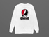Cincinnati Baseball Stealie Grateful Dead Long-Sleeve — Cincinnati Reds — White