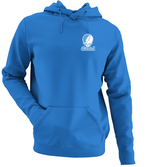 Citadel Stealie Premium Unisex Hoodie — Design: Citadel — Heather Royal