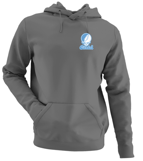 Citadel Stealie Premium Unisex Hoodie — Design: Citadel — Charcoal