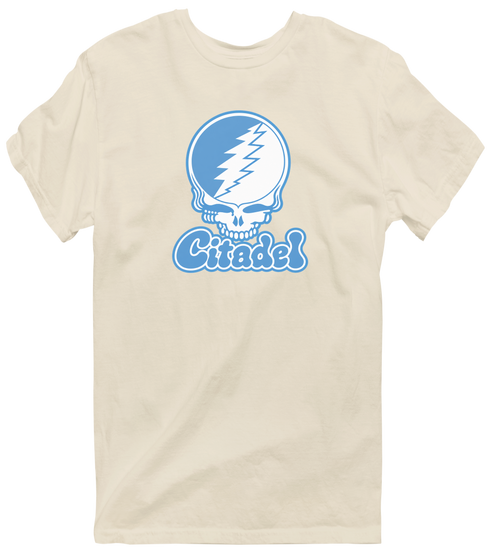 Citadel Stealie Premium Unisex T-Shirt — Design: Citadel — Sand