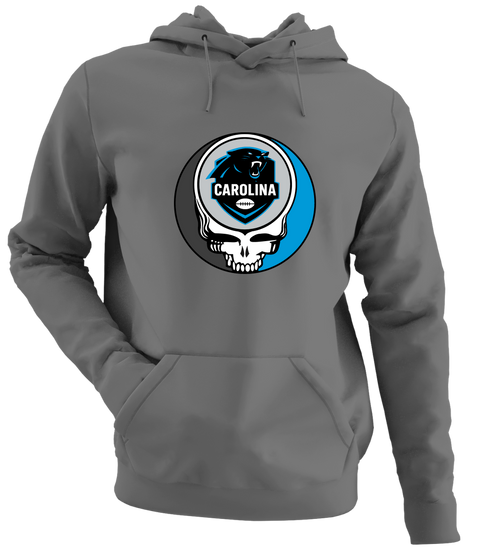 Carolina Football - Premium Grateful Dead Hoodie - Charcoal - 8
