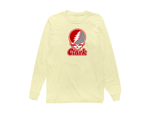 Clark Stealie Premium Unisex Long-Sleeve — Design: Clark University — Butter