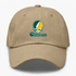 Clarkson Stealie Premium Unisex Dad Hat — Design: Clarkson University — Khaki