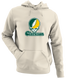 Clarkson Stealie Premium Unisex Hoodie — Design: Clarkson University — Sand