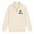 Clarkson Stealie Premium Unisex Quarter-Zip — Design: Clarkson University — Sand