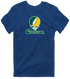 Clarkson Stealie Premium Unisex T-Shirt — Design: Clarkson University — Navy