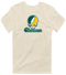 Clarkson Stealie Premium Unisex T-Shirt — Design: Clarkson University — Sand