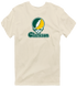Clarkson Stealie Premium Unisex T-Shirt — Design: Clarkson University — Sand