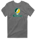 Clarkson Stealie Premium Unisex T-Shirt — Design: Clarkson University — Charcoal
