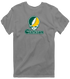 Clarkson Stealie Premium Unisex T-Shirt — Design: Clarkson University — Dark Heather