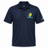 Clarkson Stealie Premium Unisex Polo — Design: Clarkson University — Navy