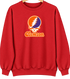 Clemson Stealie Premium Unisex Crewneck — Design: Clemson University — Red