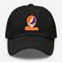 Clemson Stealie Premium Unisex Dad Hat — Design: Clemson University — Black