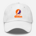 Clemson Stealie Premium Unisex Dad Hat — Design: Clemson University — White