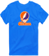 Clemson Stealie Premium Unisex T-Shirt — Design: Clemson University — Royal