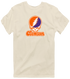 Clemson Stealie Premium Unisex T-Shirt — Design: Clemson University — Sand