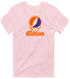 Clemson Stealie Premium Unisex T-Shirt — Design: Clemson University — Light Pink
