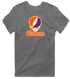 Clemson Stealie Premium Unisex T-Shirt — Design: Clemson University — Charcoal