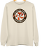 Cleveland Football Dancing Bear Premium Crewneck — Cleveland Browns — Sand