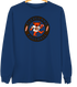 Cleveland Football Dancing Bear Premium Crewneck — Cleveland Browns — Navy
