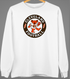 Cleveland Football Dancing Bear Premium Crewneck — Cleveland Browns — White