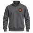 Cleveland Football Dancing Bear Premium Quarter-Zip — Cleveland Browns — Charcoal