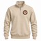 Cleveland Football Dancing Bear Premium Quarter-Zip — Cleveland Browns — Sand