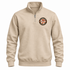 Cleveland Football Dancing Bear Premium Quarter-Zip — Cleveland Browns — Sand