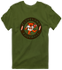 Cleveland Football Dancing Bear Premium T-Shirt — Cleveland Browns — Military Green
