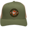 Cleveland Football Dancing Bear Premium Trucker Cap — Cleveland Browns — Moss/Khaki