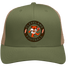 Cleveland Football Dancing Bear Premium Trucker Cap — Cleveland Browns — Moss/Khaki