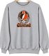 Cleveland Helmet Stealie Premium Unisex Crewneck — Cleveland Browns — Sport Grey