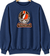 Cleveland Helmet Stealie Premium Unisex Crewneck — Cleveland Browns — Navy