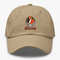 Cleveland Helmet Stealie Premium Unisex Dad Hat — Cleveland Browns — Khaki
