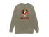Cleveland Helmet Stealie Premium Unisex Long-Sleeve — Cleveland Browns — Sandstone