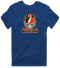 Cleveland Helmet Stealie Premium Unisex T-Shirt — Cleveland Browns — Navy