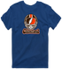 Cleveland Helmet Stealie Premium Unisex T-Shirt — Cleveland Browns — Navy