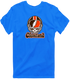 Cleveland Helmet Stealie Premium Unisex T-Shirt — Cleveland Browns — Royal