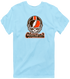 Cleveland Helmet Stealie Premium Unisex T-Shirt — Cleveland Browns — Light Blue