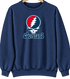Cleveland Baseball Stealie Grateful Dead Crewneck — Cleveland Guardians — Navy