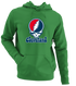 Cleveland Baseball Stealie Grateful Dead Hoodie — Cleveland Guardians — Irish Green