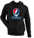 Cleveland Baseball Stealie Grateful Dead Hoodie — Cleveland Guardians — Black
