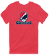 Cleveland Baseball Stealie Grateful Dead T-Shirt — Cleveland Guardians — Heather Red