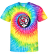Cleveland Guardians Stealie Tie-Dye T-Shirt