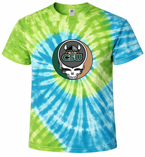 Cleveland State University Stealie Tie-Dye T-Shirt
