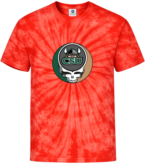 Cleveland State University Stealie Tie-Dye T-Shirt