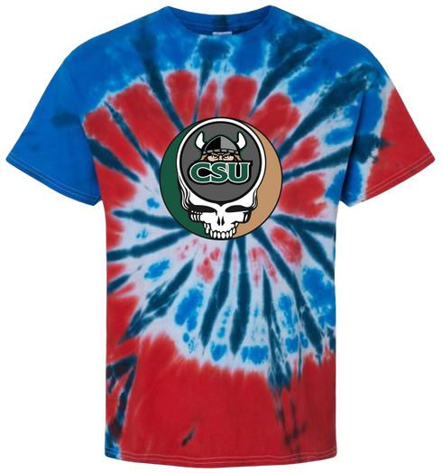 Cleveland State University Stealie Tie-Dye T-Shirt